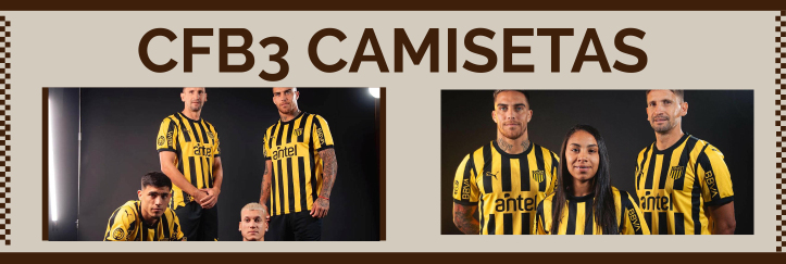 camiseta replica Penarol